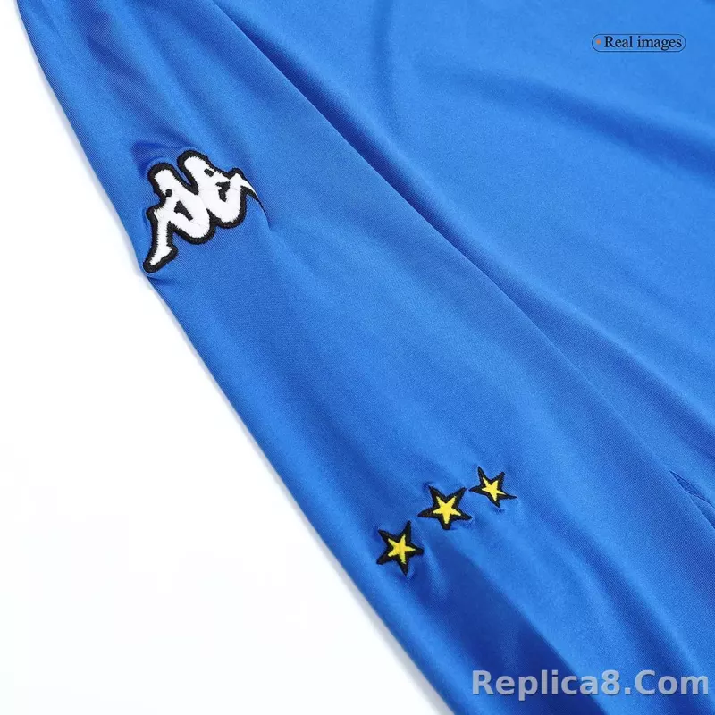 2000 Italy Home Retro Jersey Long Sleeve - detail