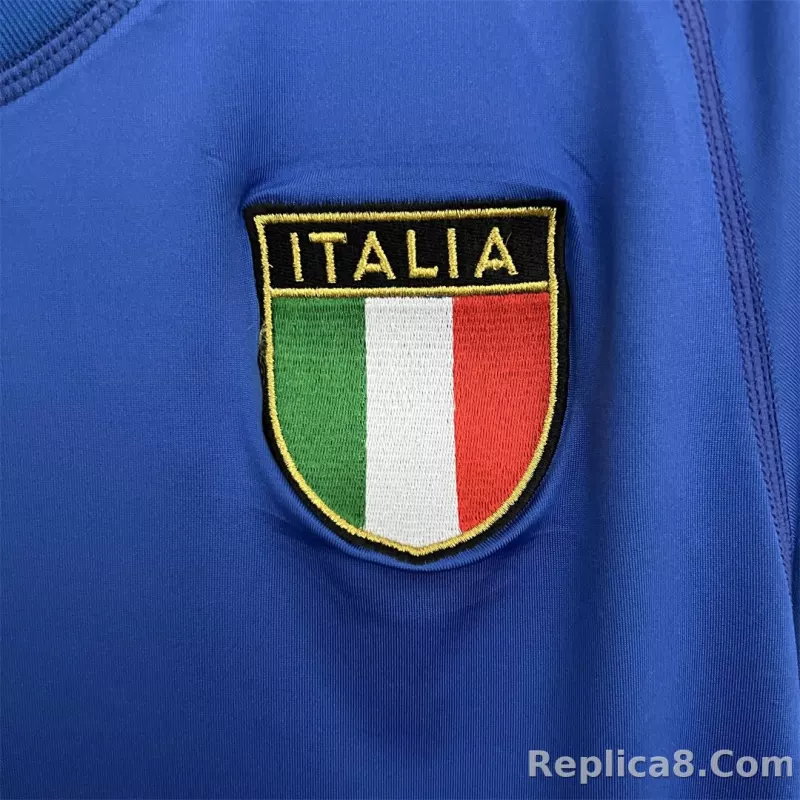 2000 Italy Home Retro Jersey - detail