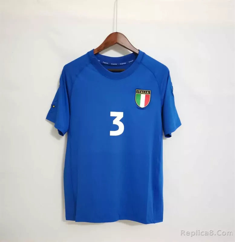 2000 Italy Home Retro Jersey - detail