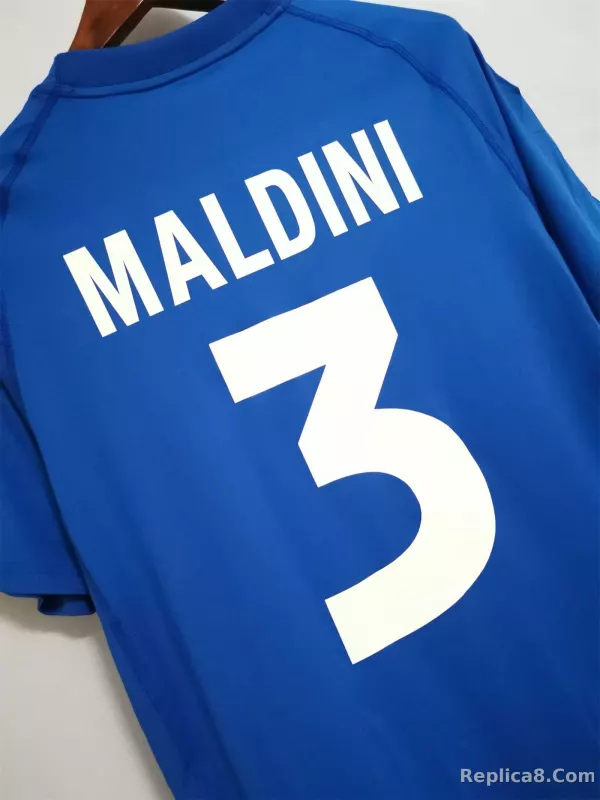 2000 Italy Home Retro Jersey - detail