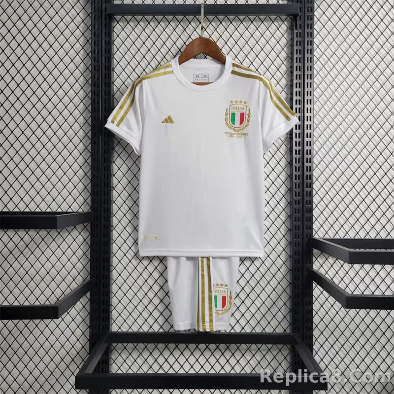 2023 Italy 125th Anniversary Kids Kit Jersey+Shorts