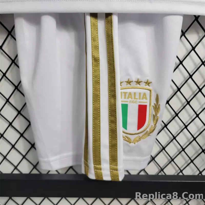 2023 Italy 125th Anniversary Kids Kit Jersey+Shorts - detail