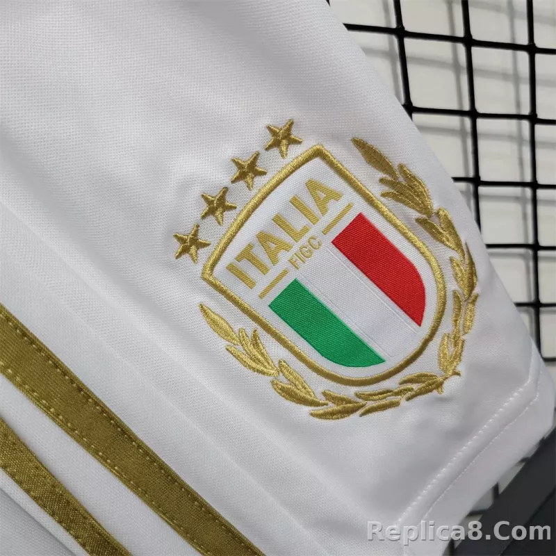 2023 Italy 125th Anniversary Kids Kit Jersey+Shorts - detail