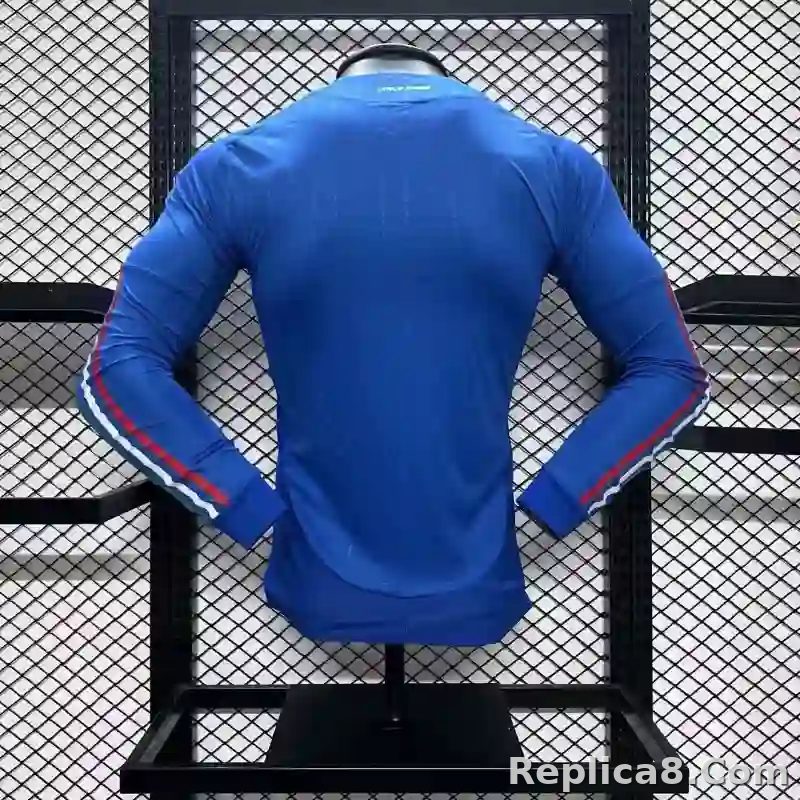 2024 Italy Euro Cup Home Jersey Long Sleeve Player Version - detail