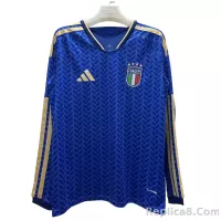 2026 Italy World Cup Home Soccer Jersey Long Sleeve - view 1