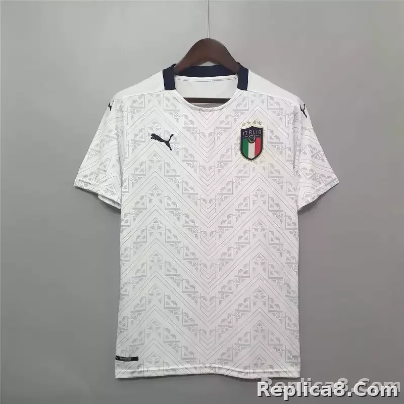 2020 Italy Away Euro Cup Retro Jersey