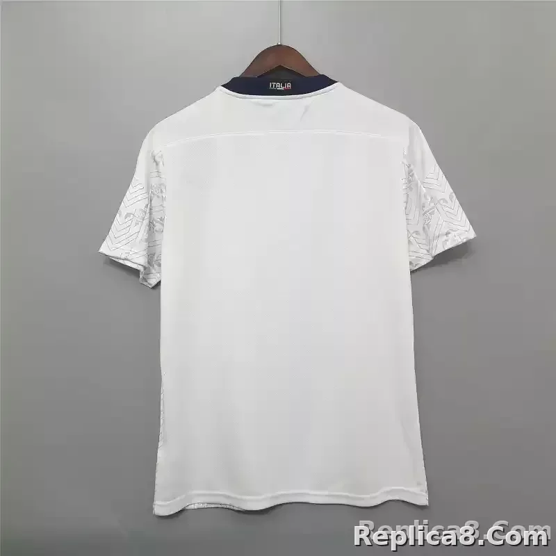 2020 Italy Away Euro Cup Retro Jersey - detail