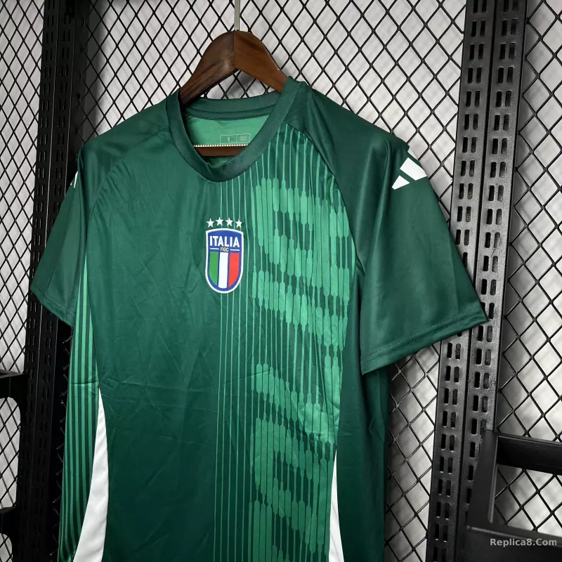 2024 Italy Euro Cup Pre-match Training Jersey - detail