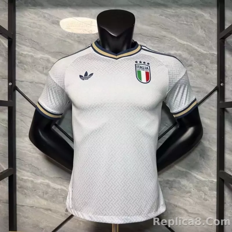 2025-26 Italy World Cup Away Soccer Jersey Player Version