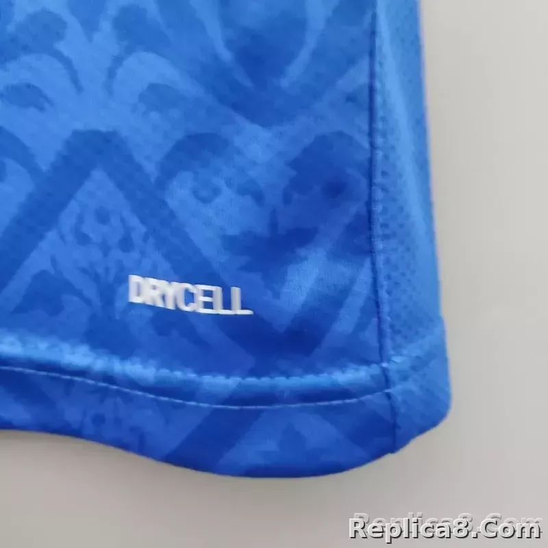 2020 Italy Home Euro Cup Retro Jersey - detail