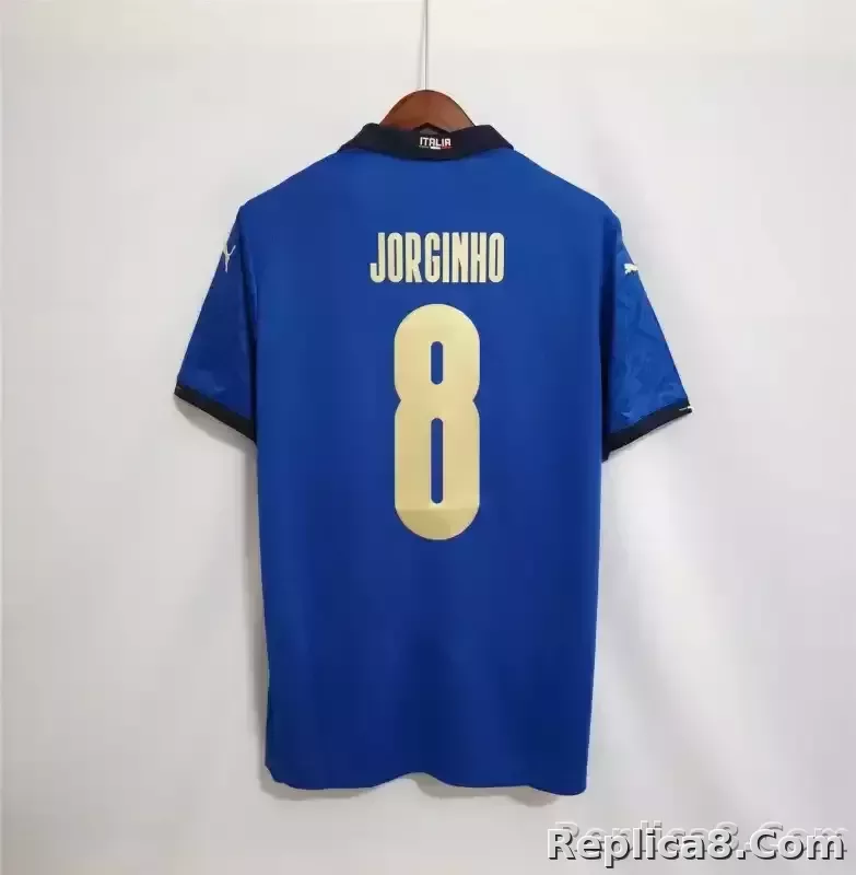 2020 Italy Home Euro Cup Retro Jersey - detail