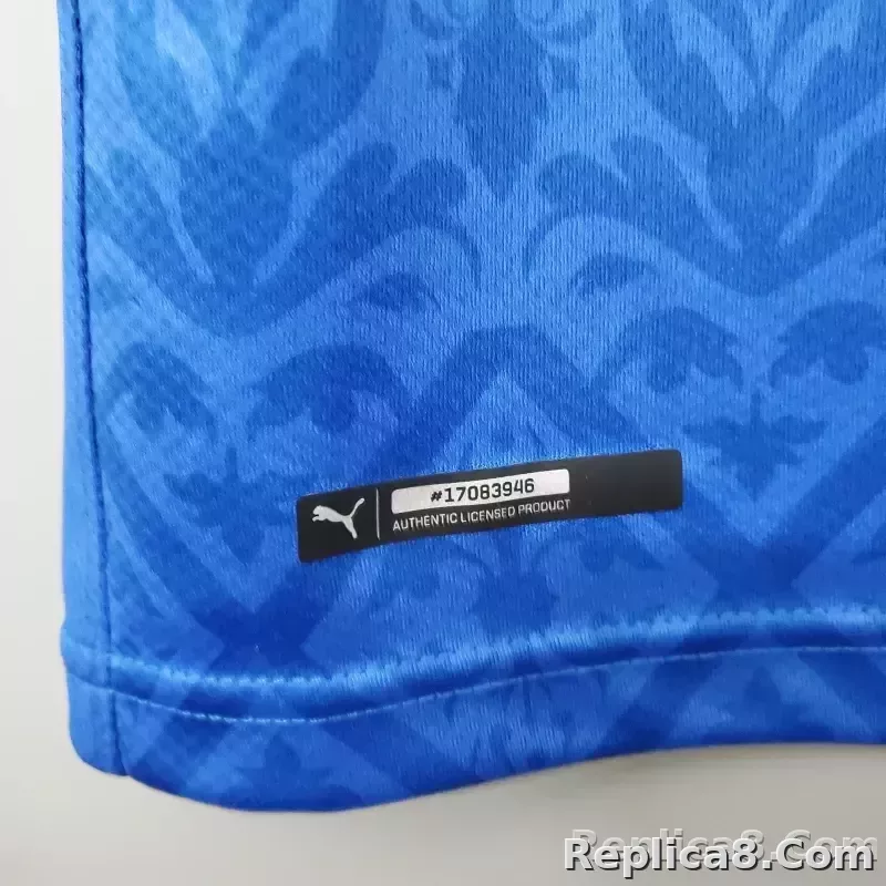 2020 Italy Home Euro Cup Retro Jersey - detail