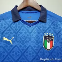 2020 Italy Home Euro Cup Retro Jersey - view 4