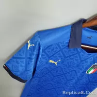2020 Italy Home Euro Cup Retro Jersey - view 7