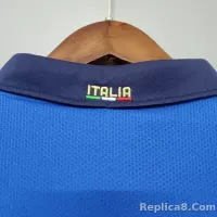 2020 Italy Home Euro Cup Retro Jersey - view 8