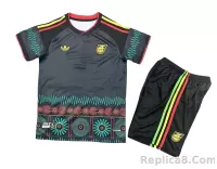 2026 Jamaica x Bob Marley Away Soccer Kids Kit Jersey+Shorts - view 1