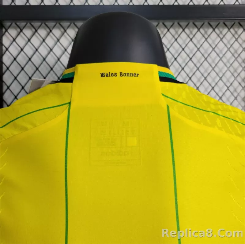 2024 Jamaica Home Soccer Jersey Player Version - detail