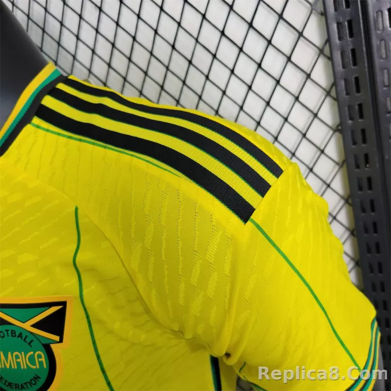 2024 Jamaica Home Soccer Jersey Player Version - detail