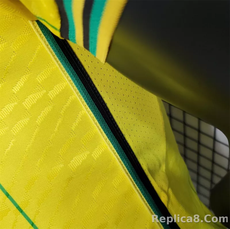 2024 Jamaica Home Soccer Jersey Player Version - detail