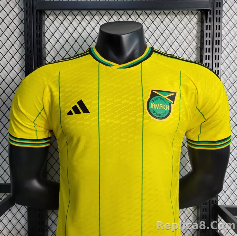 2024 Jamaica Home Soccer Jersey Player Version - detail