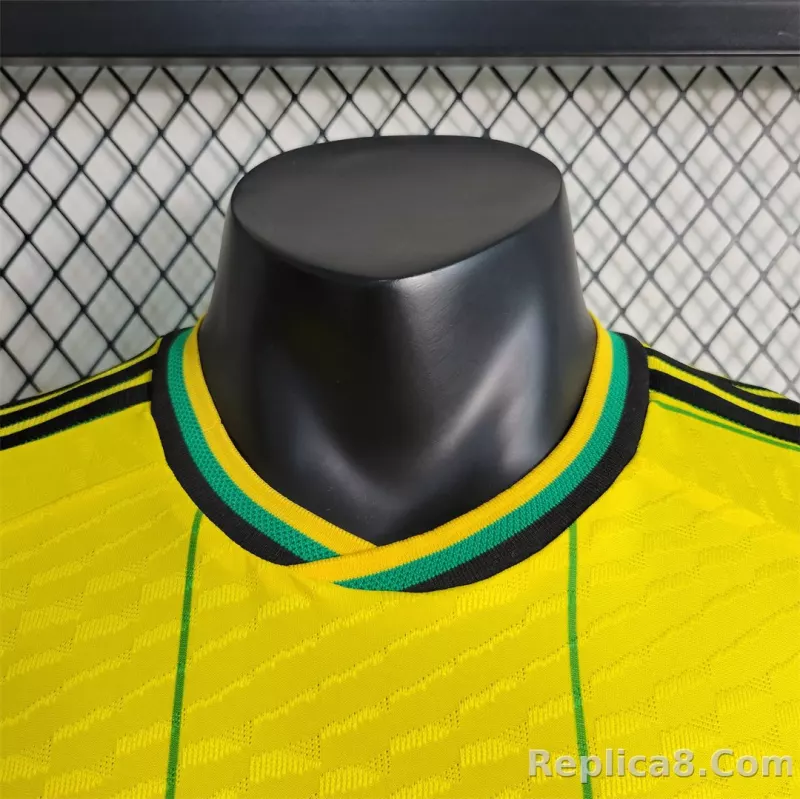 2024 Jamaica Home Soccer Jersey Player Version - detail