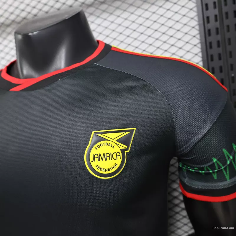 2026 Jamaica Away World Cup Soccer Jersey Player Version - detail