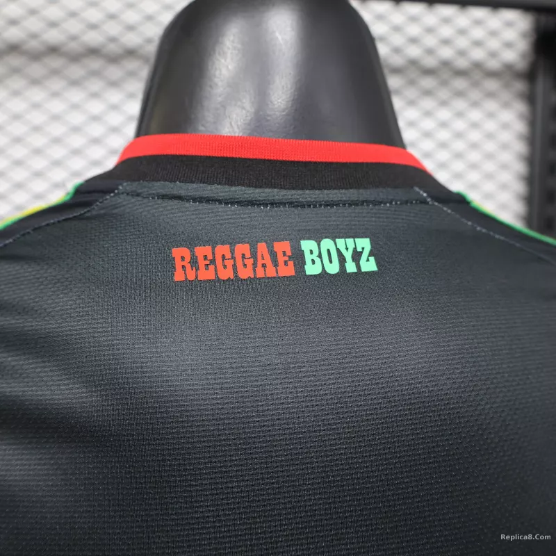 2026 Jamaica Away World Cup Soccer Jersey Player Version - detail