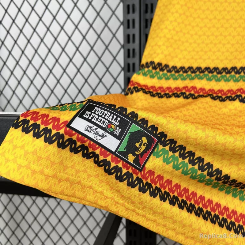 2026 Jamaica x Bob Marley Home Soccer Jersey - detail