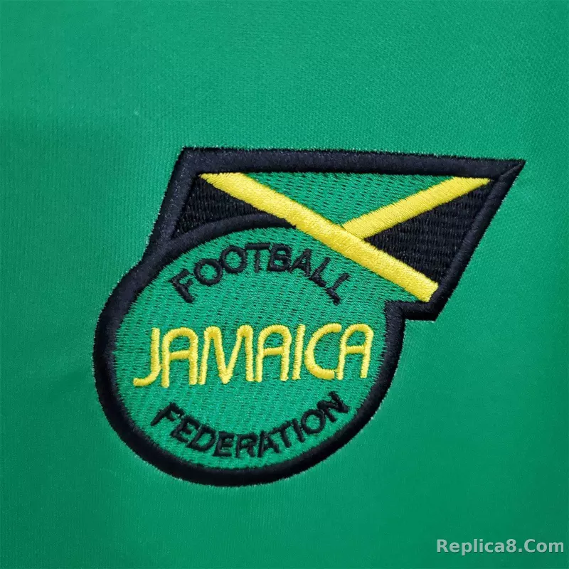 1998 Jamaica Away Soccer Retro Jersey - detail
