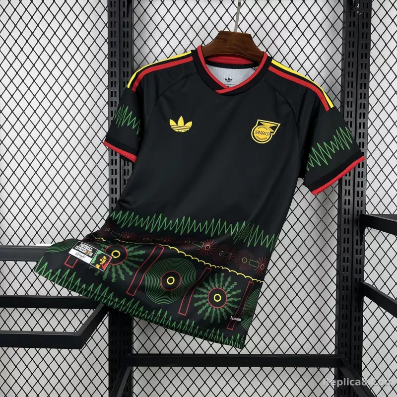 2026 Jamaica x Bob Marley Away Soccer Jersey