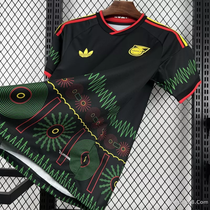 2026 Jamaica x Bob Marley Away Soccer Jersey - detail