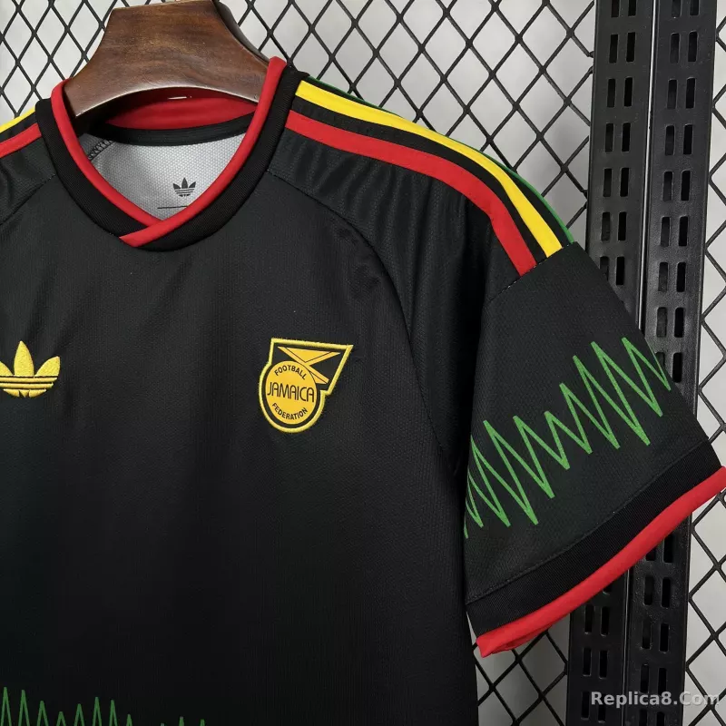 2026 Jamaica x Bob Marley Away Soccer Jersey - detail