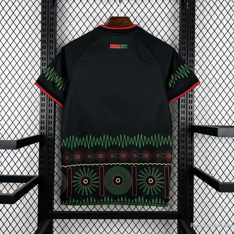 2026 Jamaica x Bob Marley Away Soccer Jersey - detail