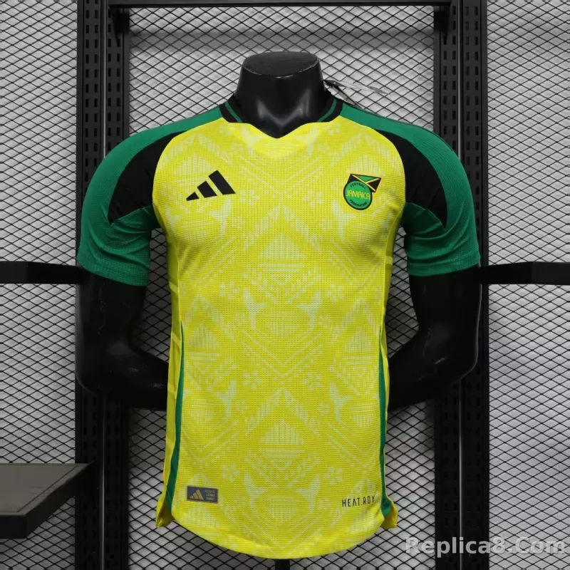 2025 Jamaica Home Soccer Jersey Player Version