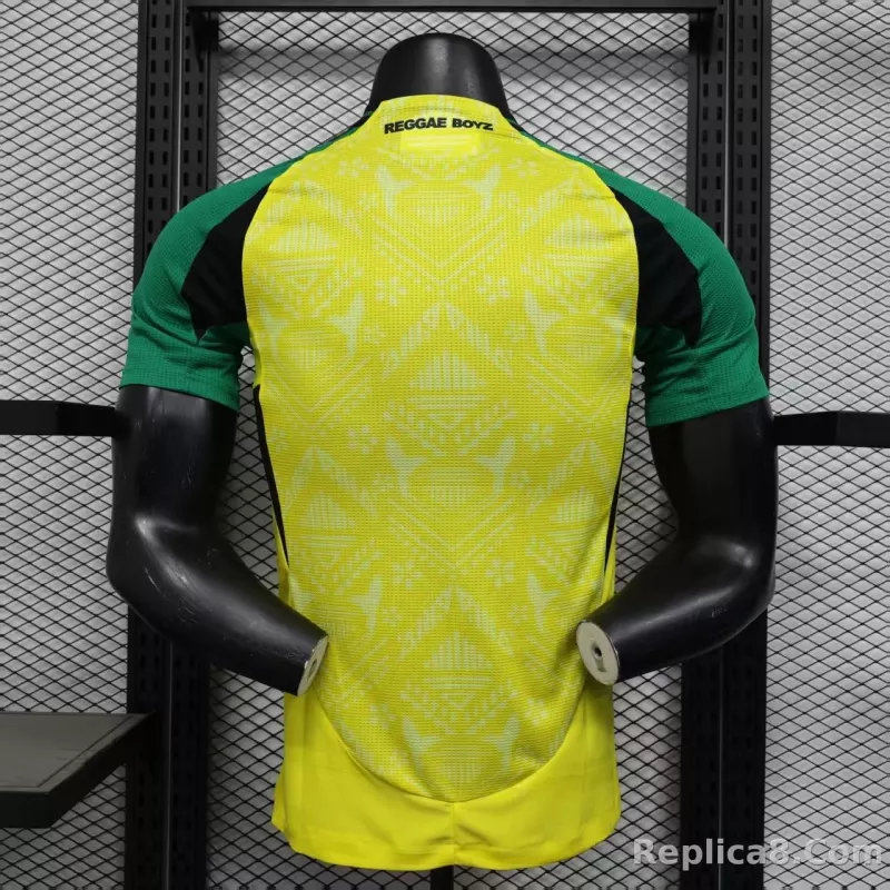 2025 Jamaica Home Soccer Jersey Player Version - detail