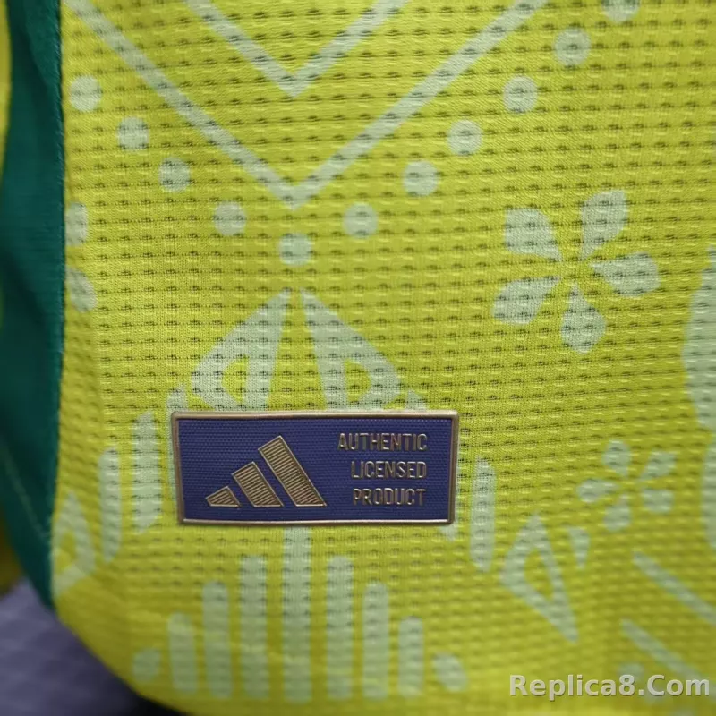 2025 Jamaica Home Soccer Jersey Player Version - detail