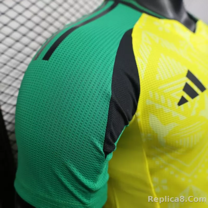 2025 Jamaica Home Soccer Jersey Player Version - detail