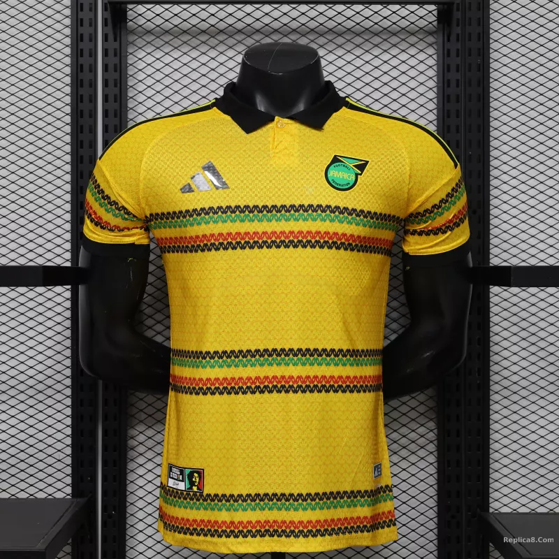 2026 Jamaica Home World Cup Soccer Jersey Player Version