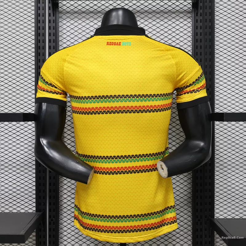 2026 Jamaica Home World Cup Soccer Jersey Player Version - detail