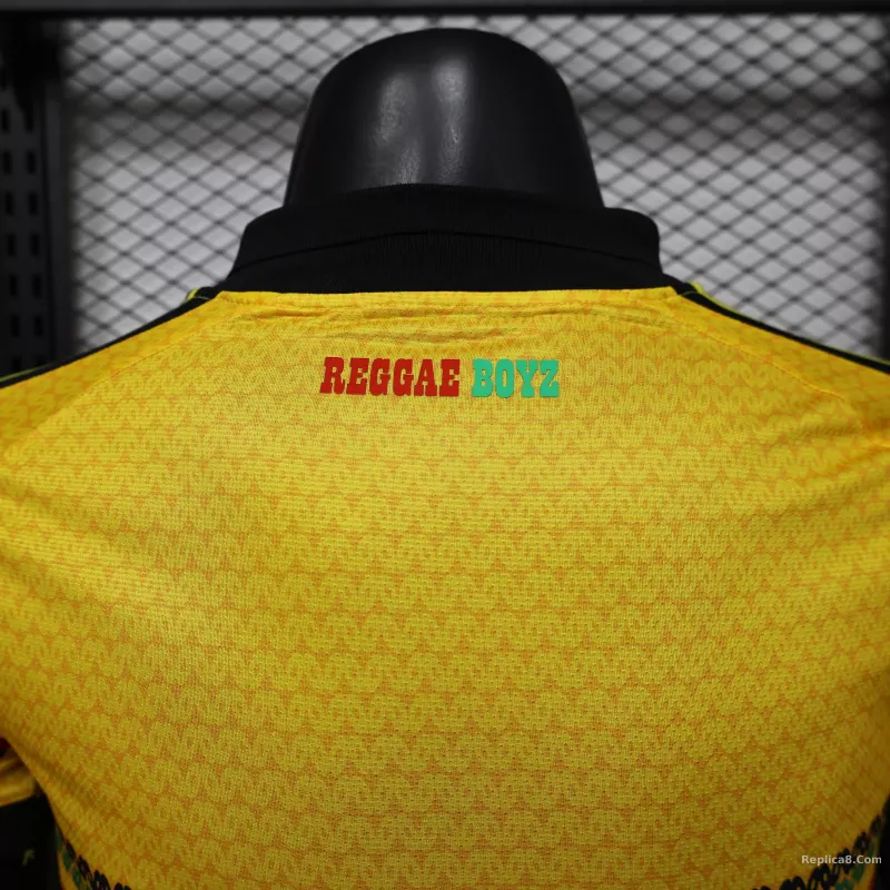 2026 Jamaica Home World Cup Soccer Jersey Player Version - detail