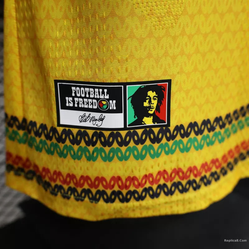 2026 Jamaica Home World Cup Soccer Jersey Player Version - detail