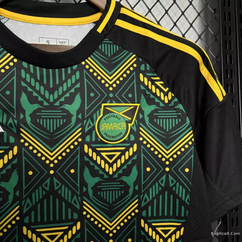 2024 Jamaica Away Soccer Jersey - detail