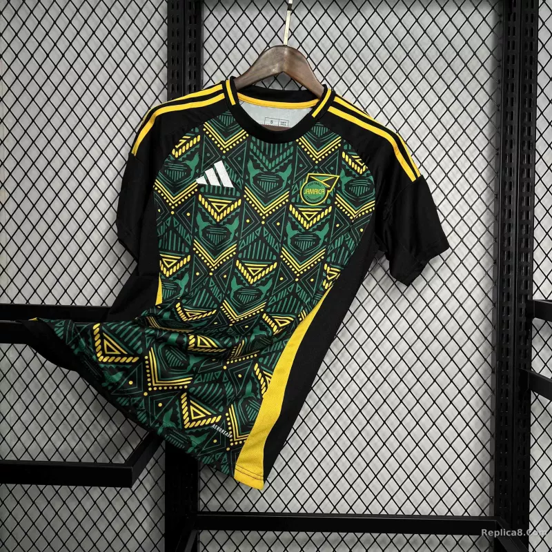 2024 Jamaica Away Soccer Jersey - detail