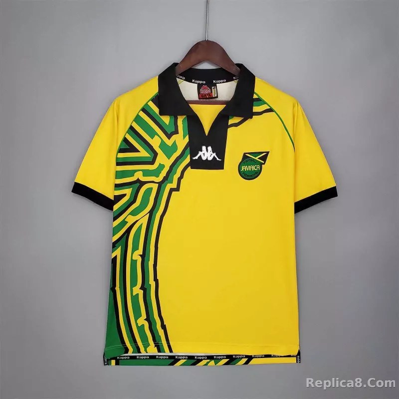 1998 Jamaica Home Soccer Retro Jersey