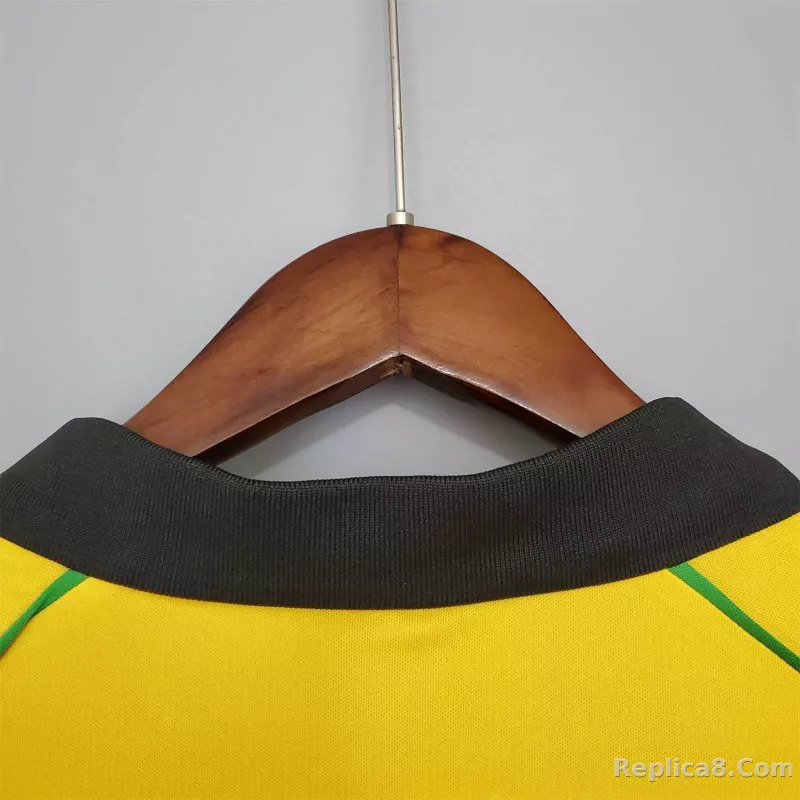 1998 Jamaica Home Soccer Retro Jersey - detail