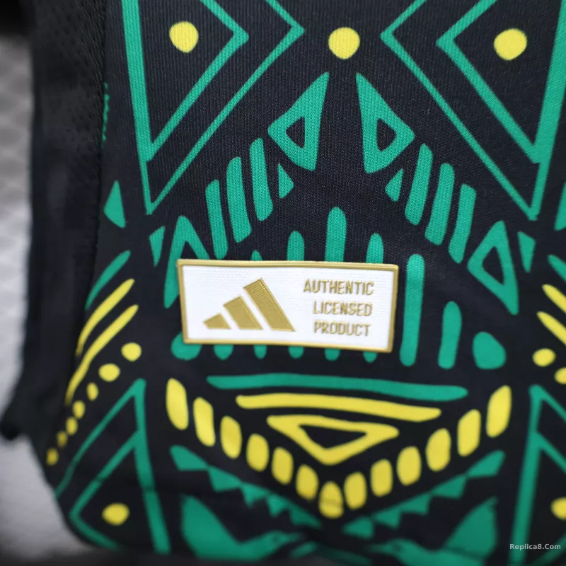 2024 Jamaica Away Soccer Jersey Player Version - detail