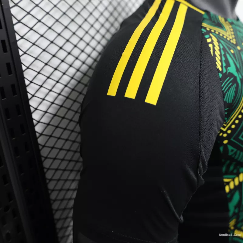 2024 Jamaica Away Soccer Jersey Player Version - detail