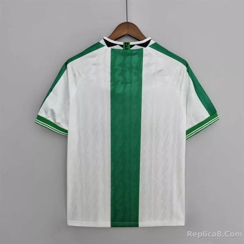 1996 Nigeria Away Soccer Retro Jersey - detail