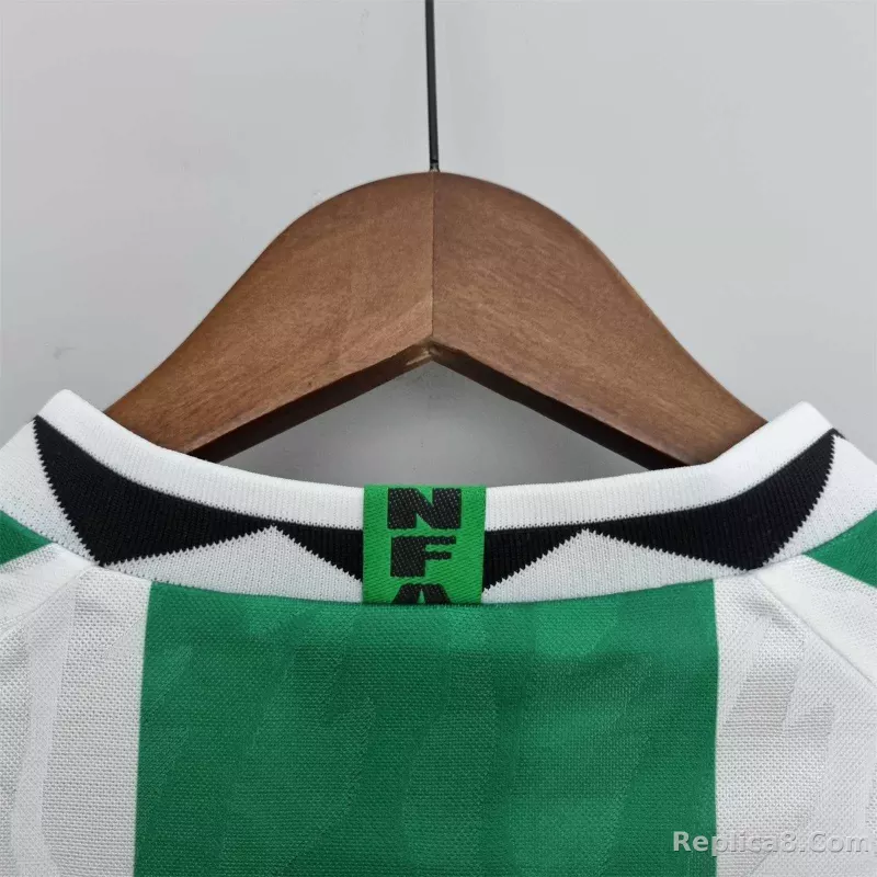 1996 Nigeria Away Soccer Retro Jersey - detail