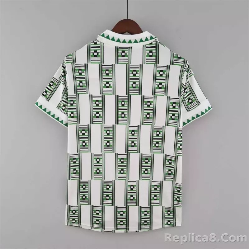 1994 Nigeria Home World Cup Retro Jersey - detail